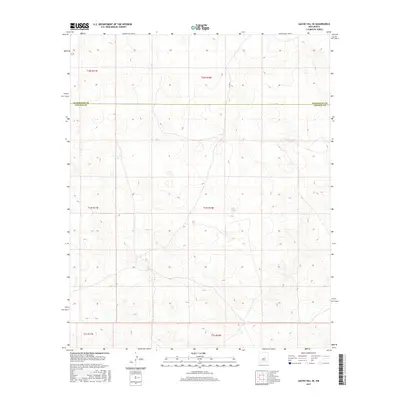 2017 Map of Gacho Hill SE, 2017 Print