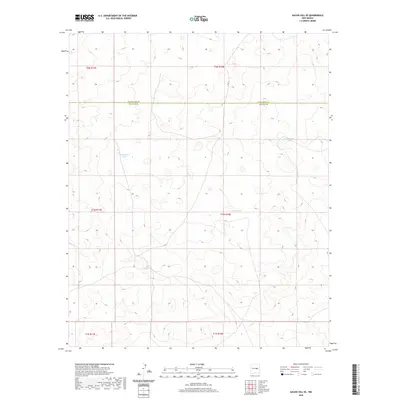2020 Map of Gacho Hill SE, 2020 Print