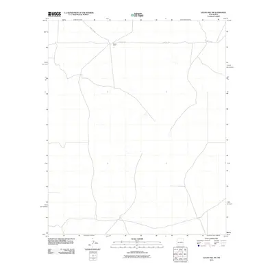 2010 Map of Gacho Hill SW, 2010 Print