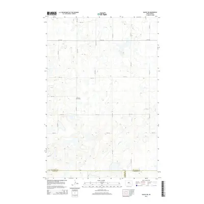 2014 Map of Gackle NE, 2014 Print