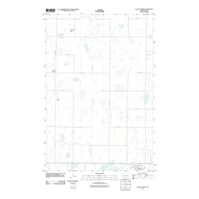 2011 Map of Gackle North, 2011 Print
