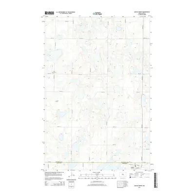 2014 Map of Gackle North, 2014 Print