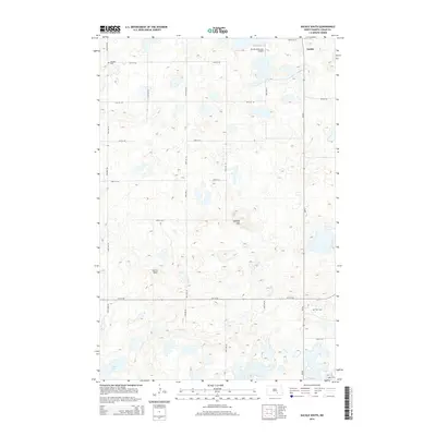 2014 Map of Gackle South, 2014 Print