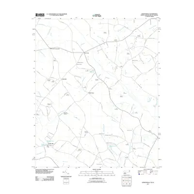 2011 Map of Gaddysville, 2011 Print