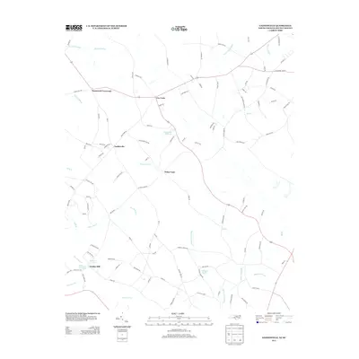 2013 Map of Gaddysville, 2013 Print