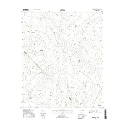 2016 Map of Gaddysville, 2016 Print