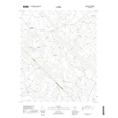 2019 Map of Gaddysville, 2019 Print