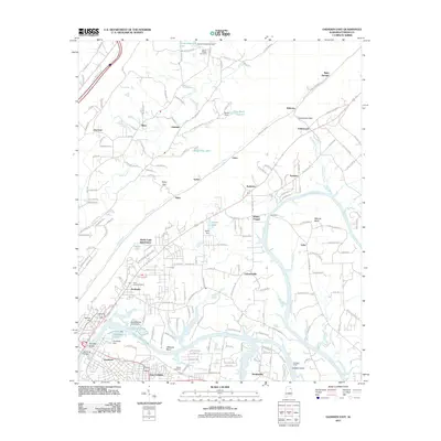 2011 Map of Gadsden East, 2011 Print