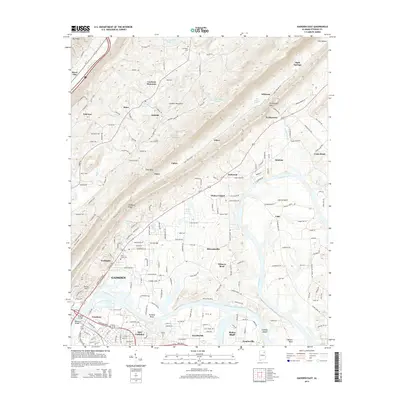 2014 Map of Gadsden East, 2014 Print