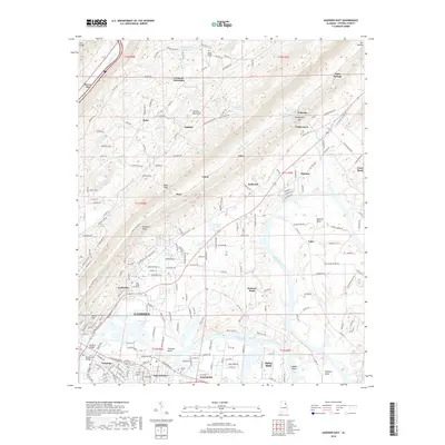 2018 Map of Gadsden East, 2018 Print