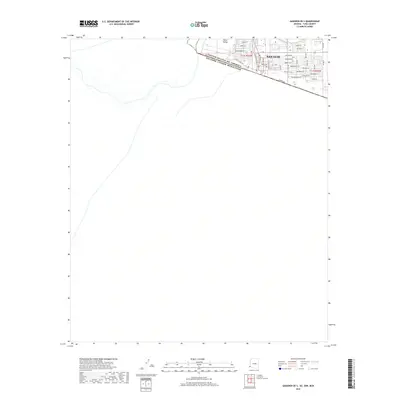 2018 Map of Gadsden OE S, 2018 Print