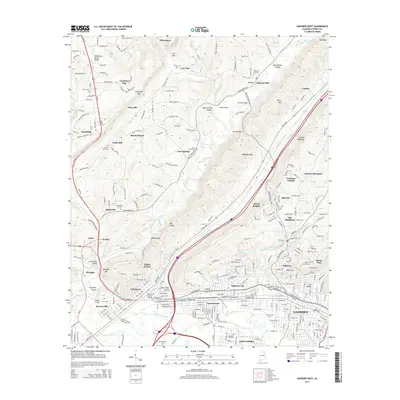 2014 Map of Gadsden West, 2014 Print