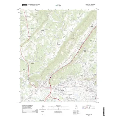2026 Map of Gadsden West, 2026 Print