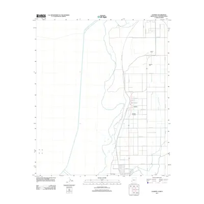 2011 Map of Gadsden, 2011 Print