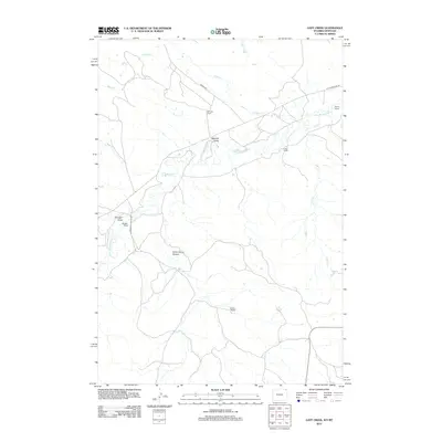 2012 Map of Gaff Creek, 2012 Print