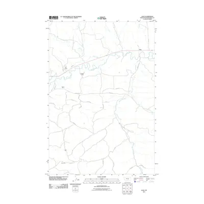 2011 Map of Gage, 2011 Print