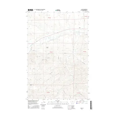 2017 Map of Gage, 2017 Print