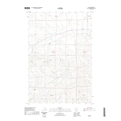 2020 Map of Gage, 2020 Print