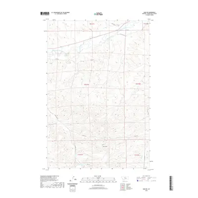 2020 Map of Gage NE, 2020 Print
