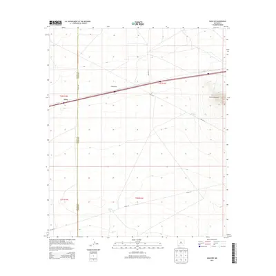 2013 Map of Gage NW, 2013 Print