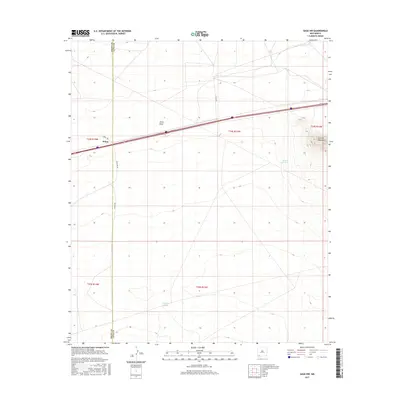 2017 Map of Gage NW, 2017 Print