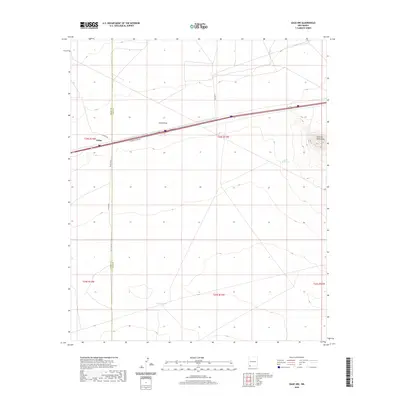 2020 Map of Gage NW, 2020 Print
