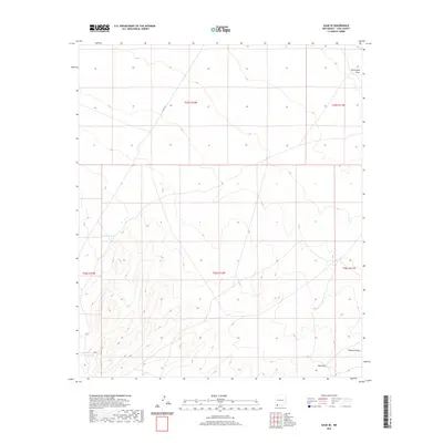 2020 Map of Gage SE, 2020 Print