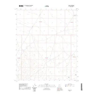 2023 Map of Gage SE, 2023 Print