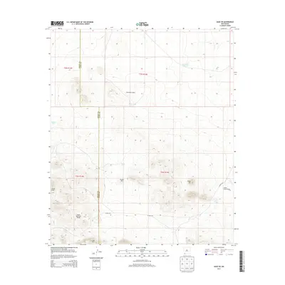 2013 Map of Gage SW, 2013 Print