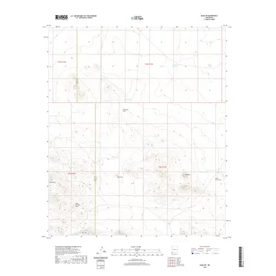 2020 Map of Gage SW, 2020 Print