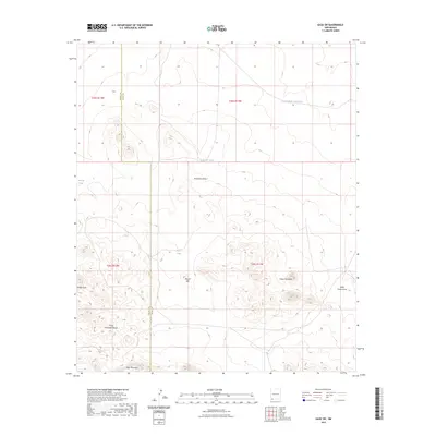 2023 Map of Gage SW, 2023 Print