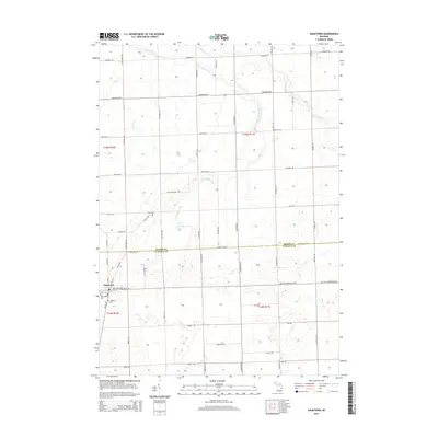 2014 Map of Gagetown, 2014 Print