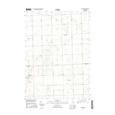 2017 Map of Gagetown, 2017 Print