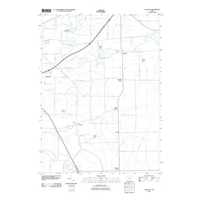 2010 Map of Gageville, 2010 Print