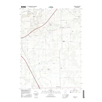 2016 Map of Gageville, 2016 Print