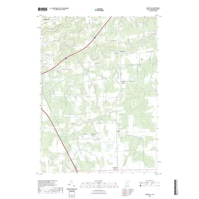 2023 Map of Gageville, 2023 Print