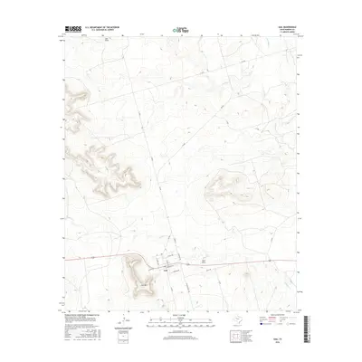 2016 Map of Gail, 2016 Print