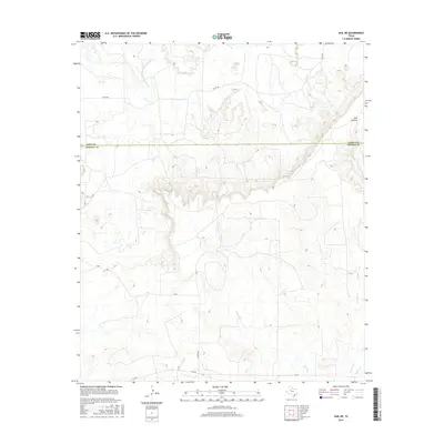 2016 Map of Gail NE, 2016 Print