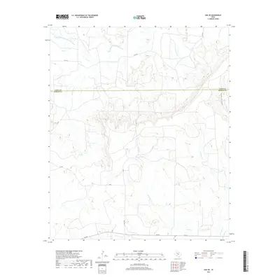 2019 Map of Gail NE, 2019 Print