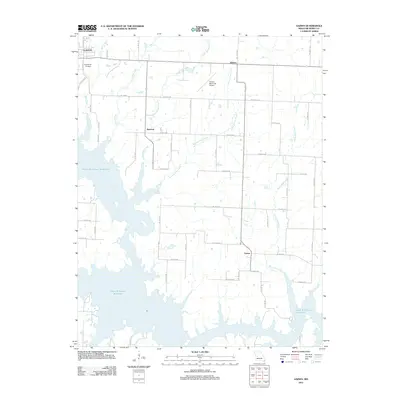 2011 Map of Gaines, 2011 Print