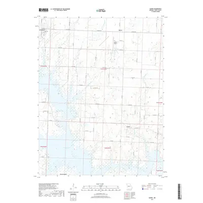 2017 Map of Gaines, 2017 Print