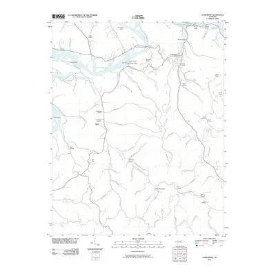 2010 Map of Gainesboro, 2010 Print