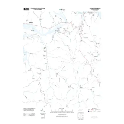 2013 Map of Gainesboro, 2013 Print