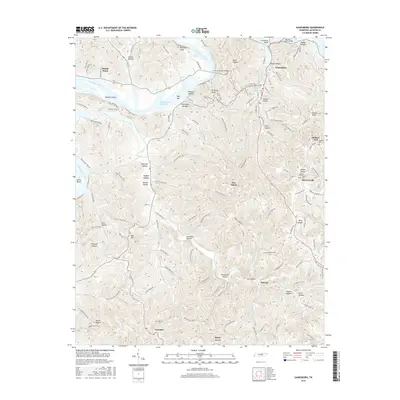 2016 Map of Gainesboro, 2016 Print