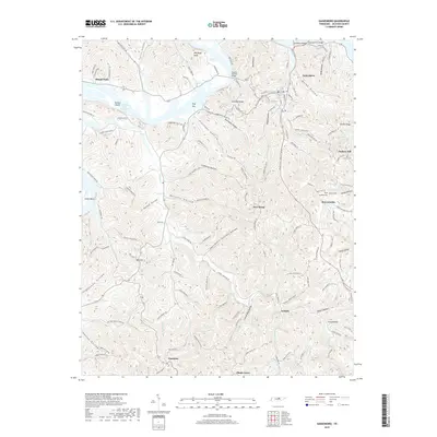 2019 Map of Gainesboro, 2019 Print
