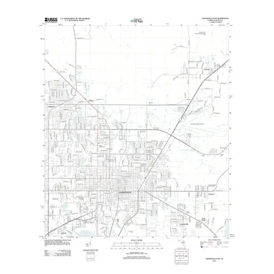2012 Map of Gainesville East, 2012 Print