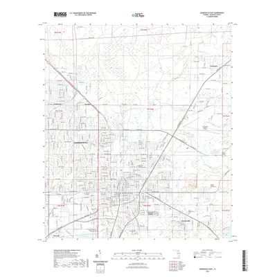 2021 Map of Gainesville East, 2021 Print