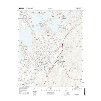 2014 Map of Gainesville, 2014 Print