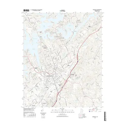 2017 Map of Gainesville, 2017 Print
