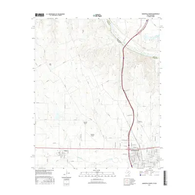 2016 Map of Gainesville North, 2016 Print